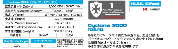 Cyclone 3000